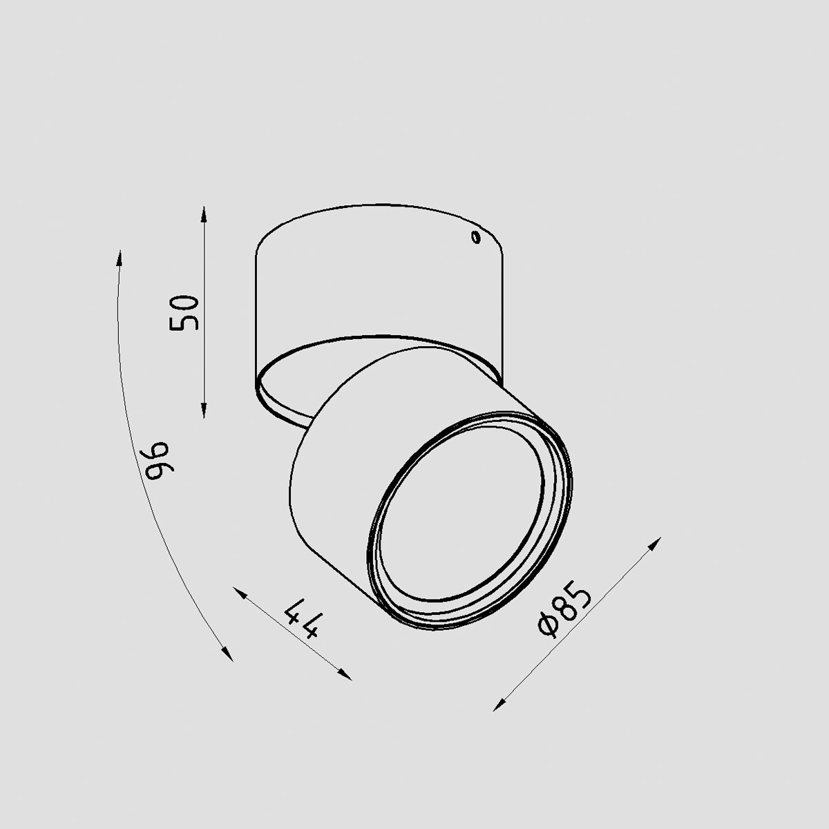 Светильник накладной Lighttech LTM07010 Washer Opal 0730 90 W