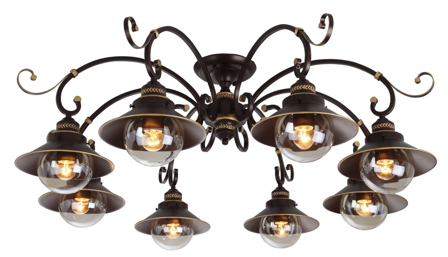 Светильник потолочный Arte Lamp Grazioso A4577PL-8CK