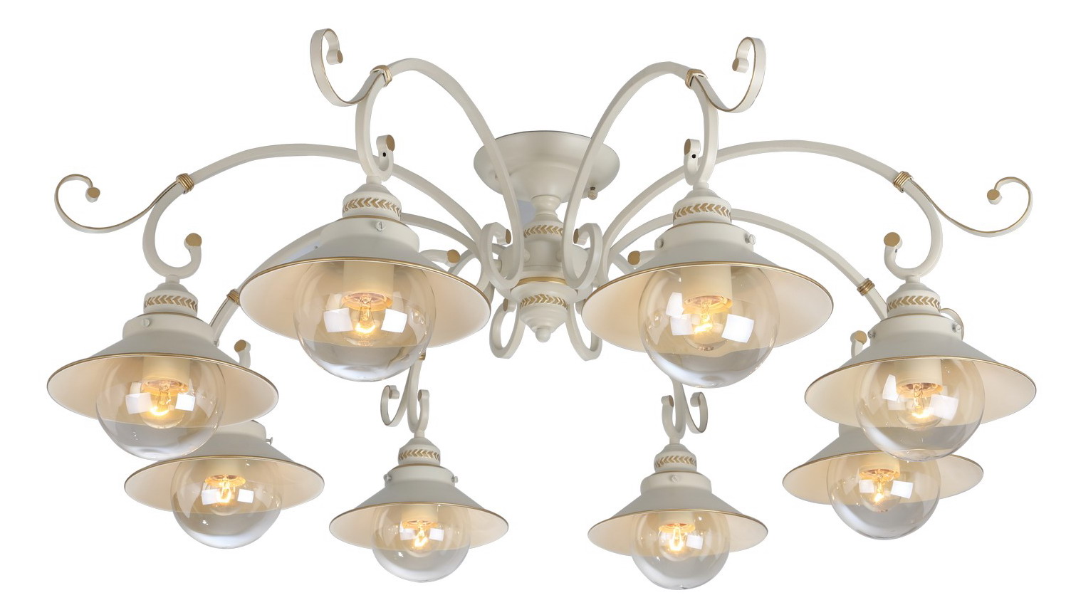 Светильник потолочный Arte Lamp Grazioso A4577PL-8WG