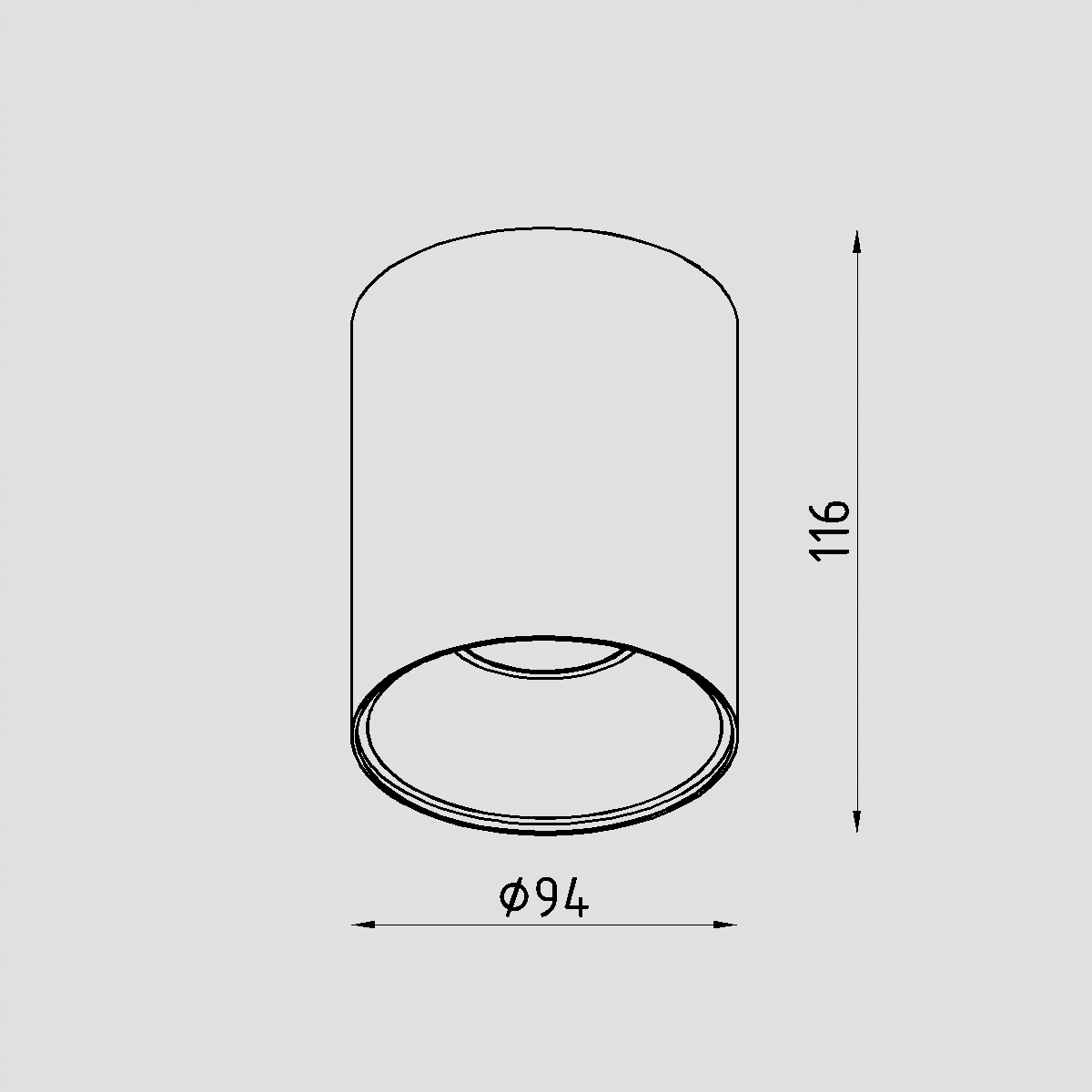 Светильник накладной Lighttech LTZ04009 Dolio 2030 30 B-B
