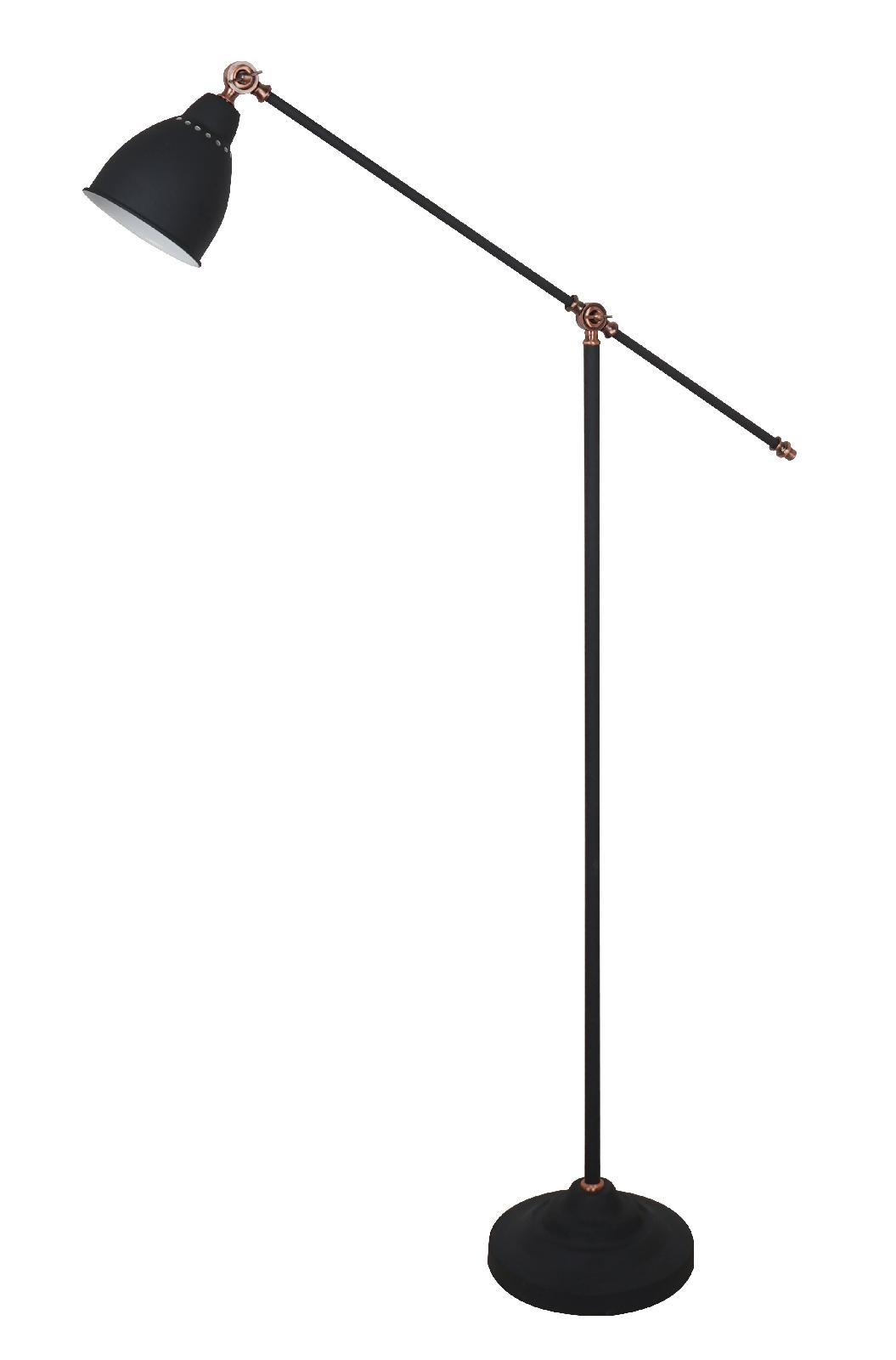 Светильник напольный Arte Lamp Braccio A2054PN-1BK