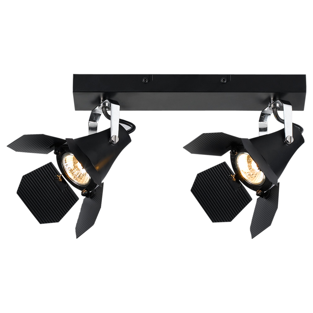 Светильник накладной Arte Lamp Cinema A3092AP-2BK