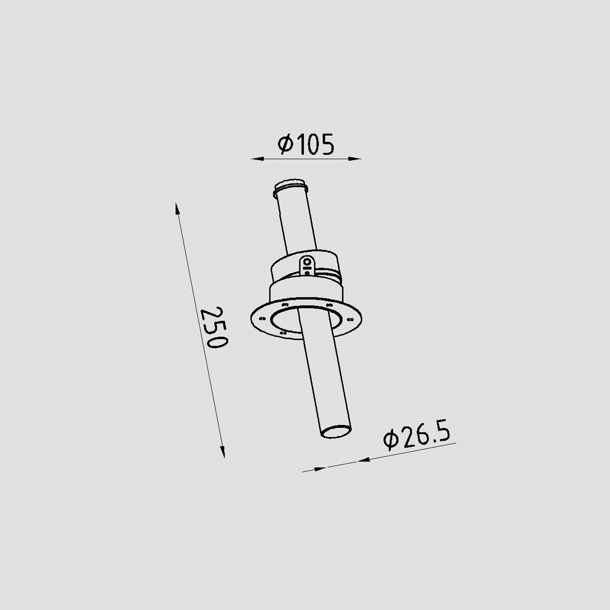 Светильник встраиваемый Lighttech LTA09002 Ray 0830 24 W (Распродажа)