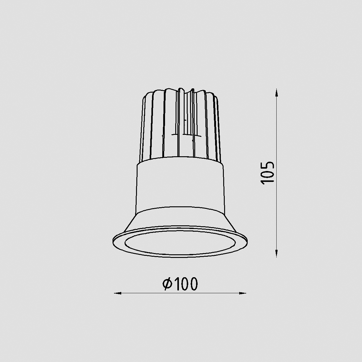 Светильник встраиваемый Lighttech LTZ01005 Altus 1230 38 B
