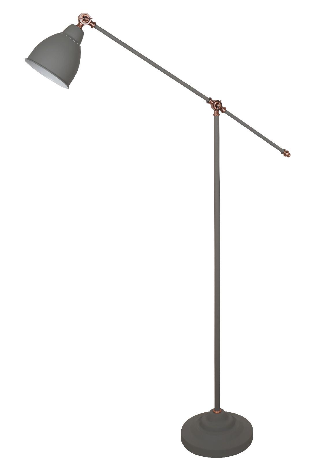 Светильник напольный Arte Lamp Braccio A2054PN-1GY