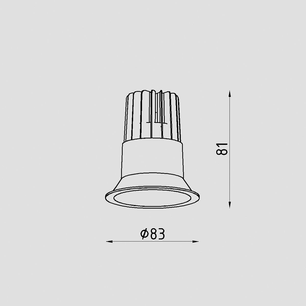 Светильник встраиваемый Lighttech LTZ01003 Altus 0730 38 B 