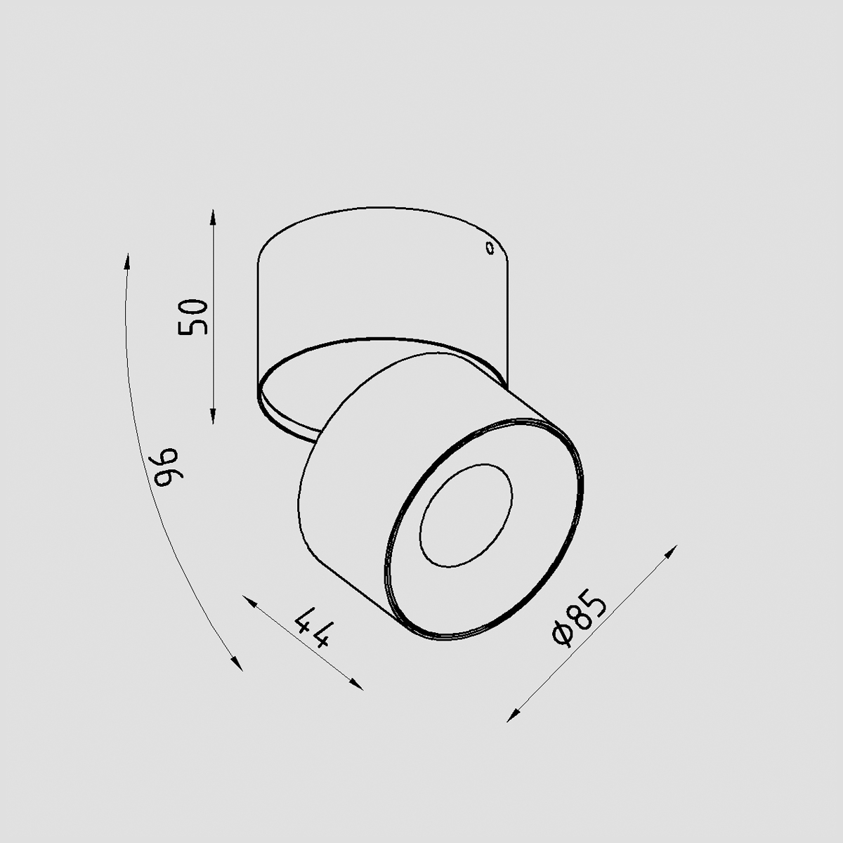 Светильник накладной Lighttech LTM07002 Washer 1230 40 W