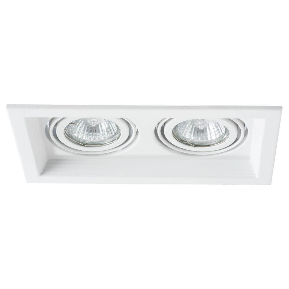 Светильник встраиваемый Arte Lamp Canis A6661PL-2WH